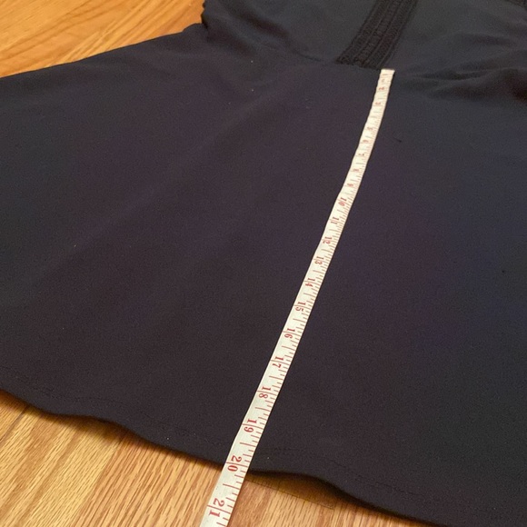 Navy Blue A Line Dress. Cutout/Lace Detail. H&M. Size Medium - Picture 10 of 10